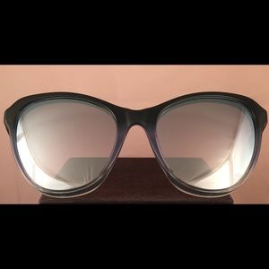 Wildfox Sun "Parker" Cateye Sunglasses: Aqua